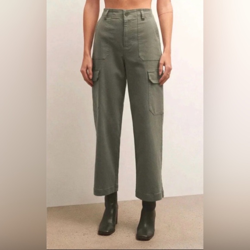 Z Supply Women’s Noah Cargo Evergreen Pants